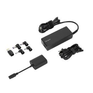 Open Box - Targus -  Universal Charger Including all USB-C Devic Black